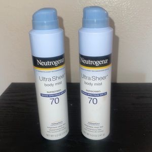 Neutrogena Ultra Sheer Body Mist Sunscreen